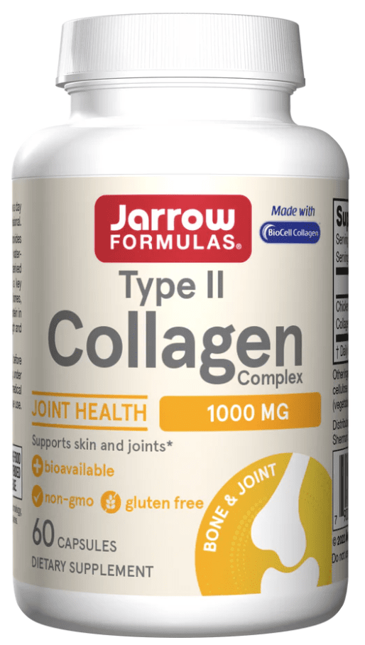 Jarrow Formulas Type II Collagen Complex, kolagenový komplex typu II, extrakt, 1000 mg, 60 kapslí