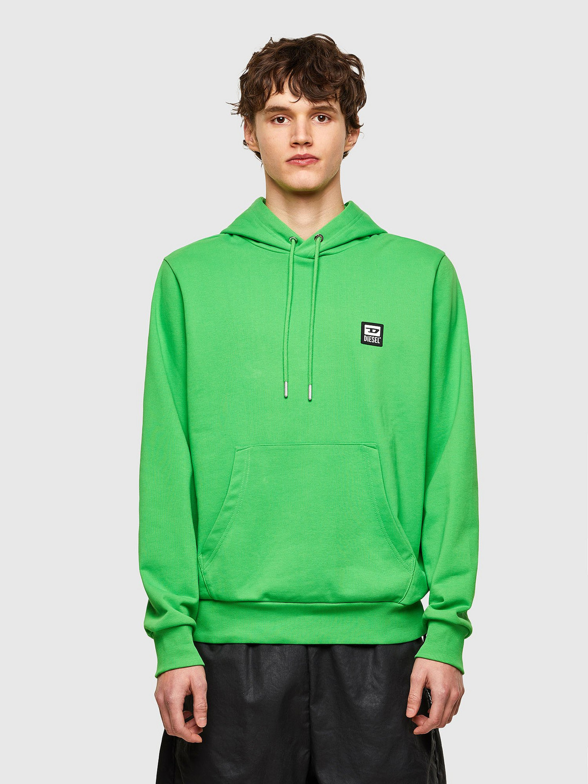 Diesel Sweatshirt - SGIRKHOODK21 SWEATSHIRT green