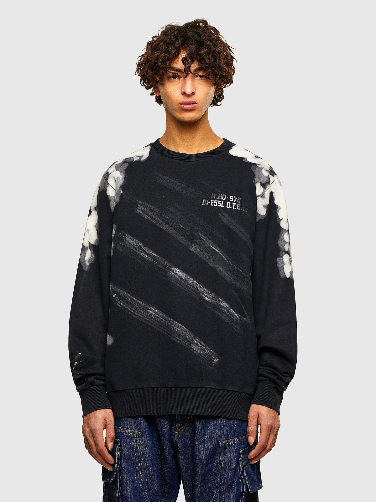 Sweatshirt - Diesel SGIRKA62 SWEATSHIRT multicolor