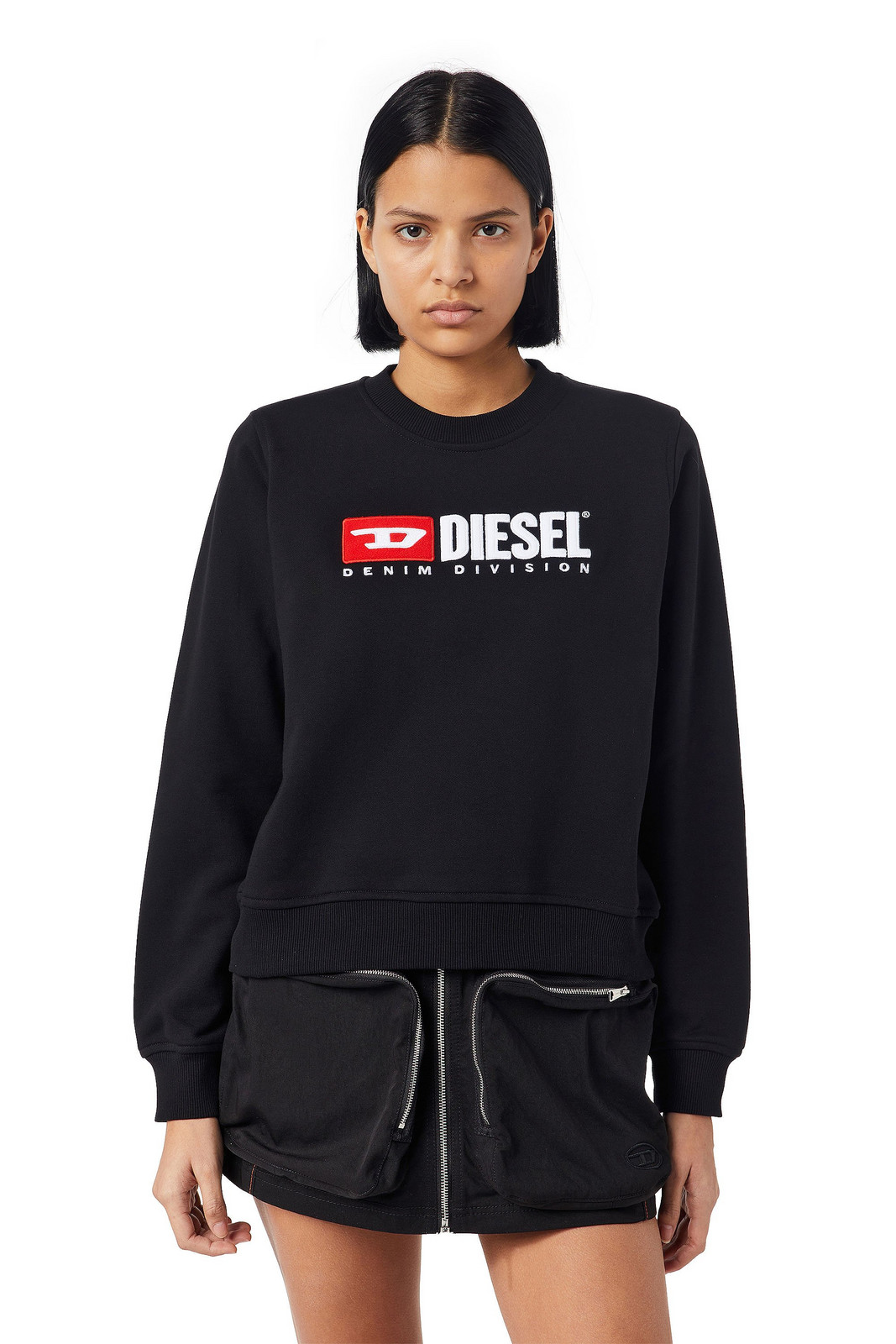 Diesel Sweatshirt - F-REGGY-DIV SWEAT-SHIRT black