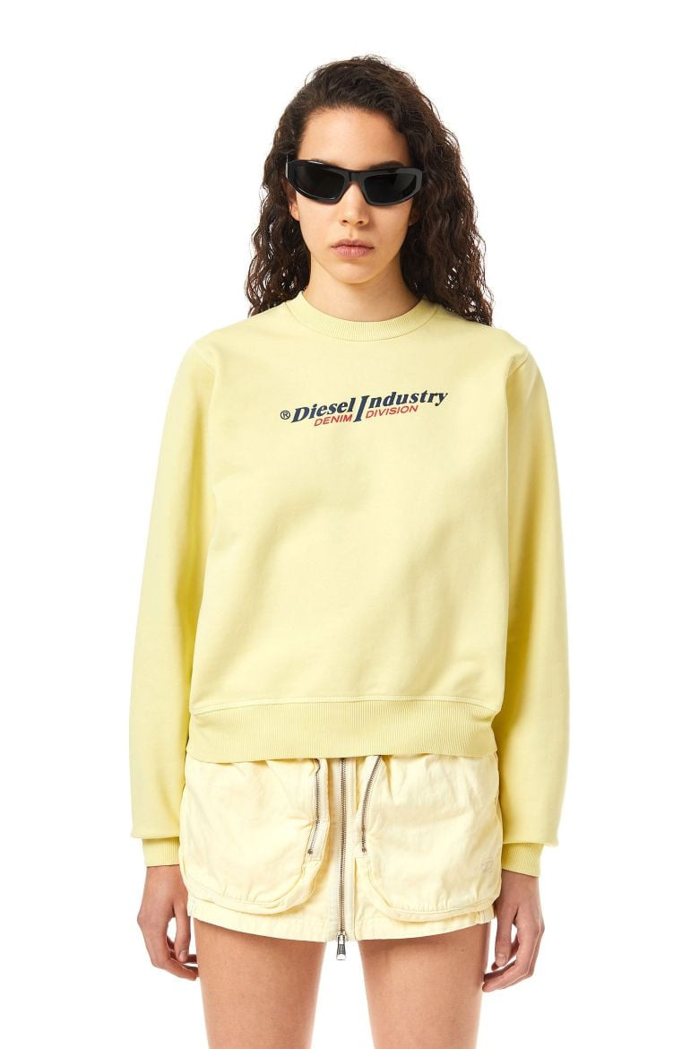 Diesel Sweatshirt - F-REGGY-IND SWEAT-SHIRT yellow