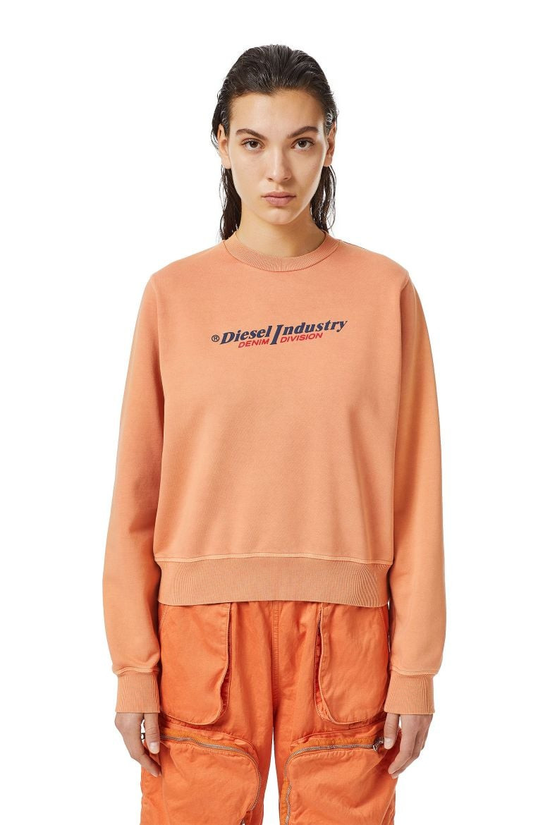 Diesel Sweatshirt - F-REGGY-IND SWEAT-SHIRT orange