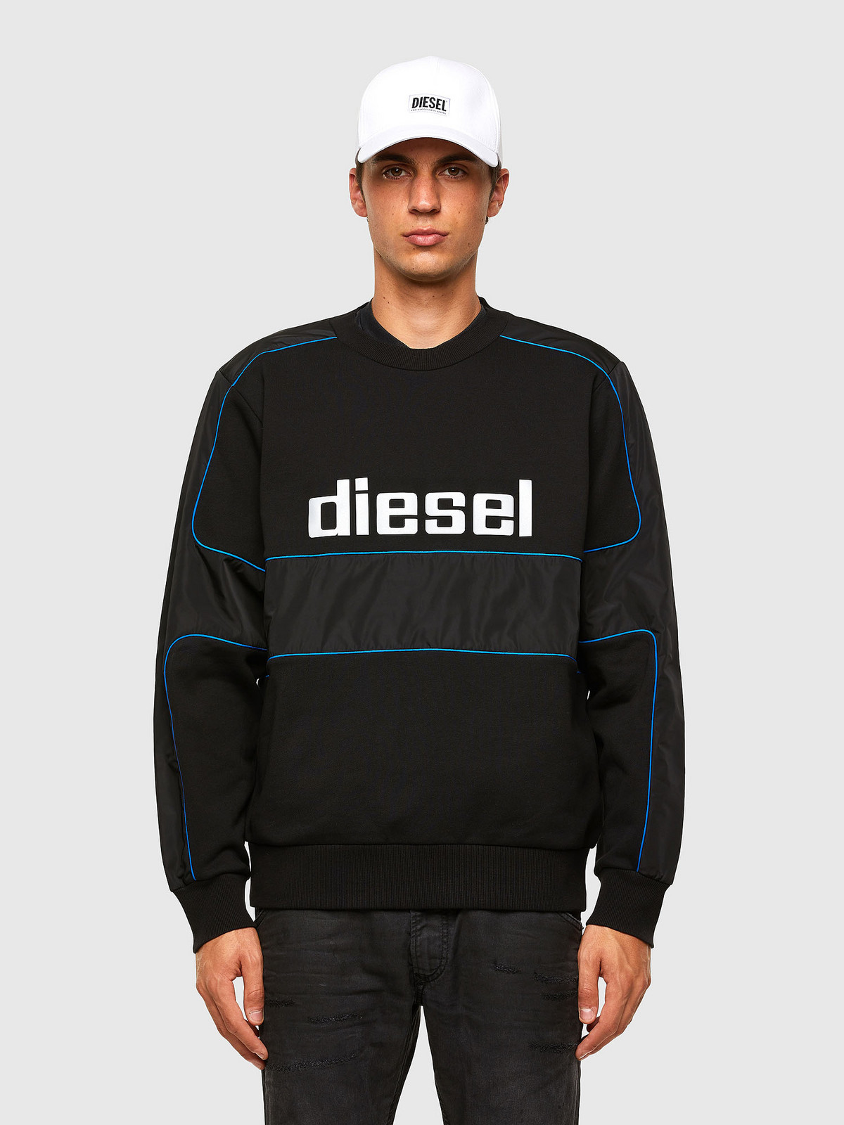 Diesel Sweatshirt - SLAIN SWEATSHIRT multicolored