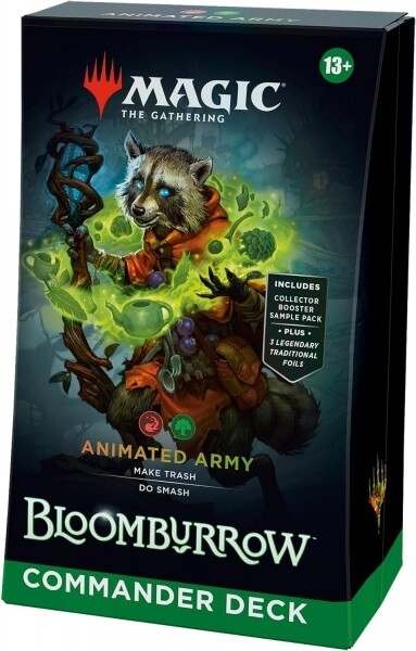 Magic the Gathering Bloomburrow Commander Deck - Animated Army