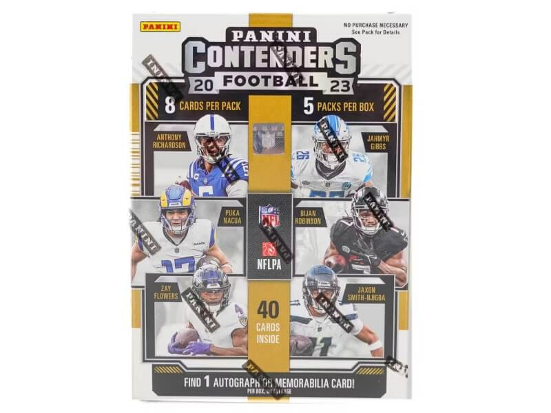 2023 NFL karty Panini Contenders Football Blaster Box