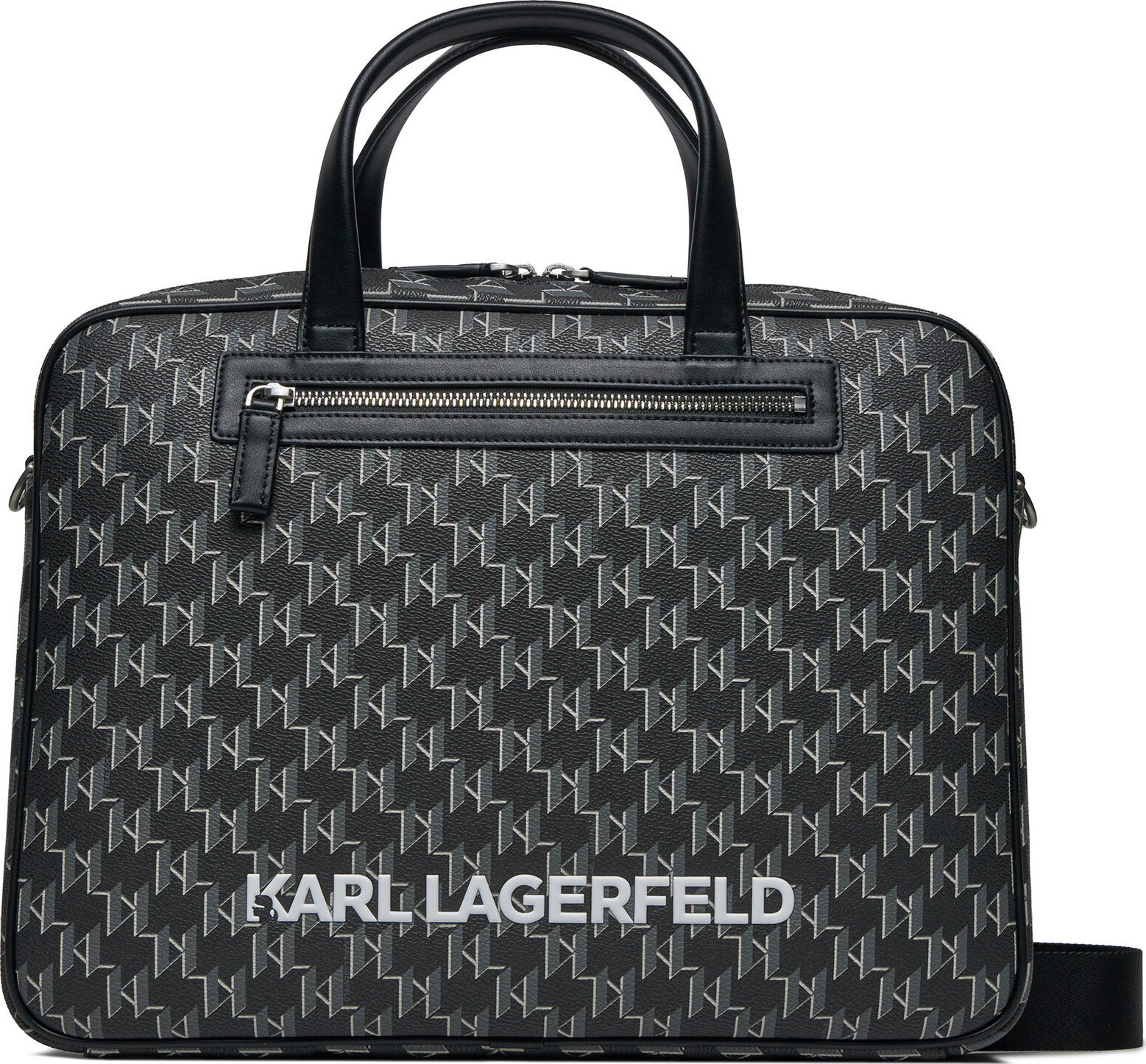 Brašna na notebook KARL LAGERFELD 235M3034 Černá