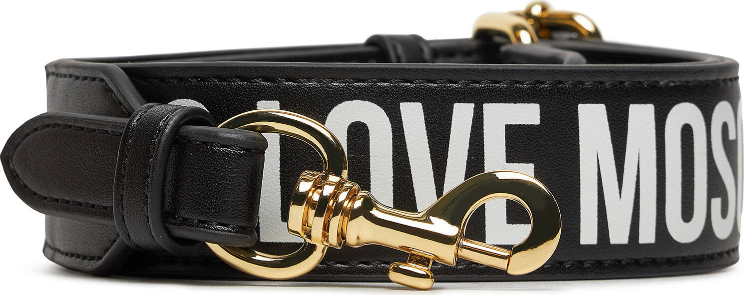 Přídavný popruh na kabelku LOVE MOSCHINO JC6404PP1LLV100A Černá