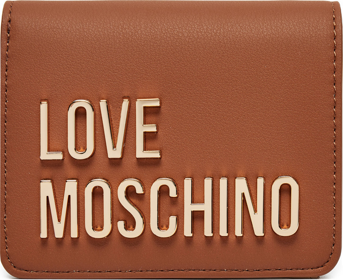 Malá dámská peněženka LOVE MOSCHINO JC5612PP1LKD0208 Hnědá