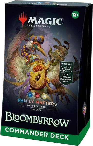 Magic the Gathering Bloomburrow Commander Deck - Family Matters