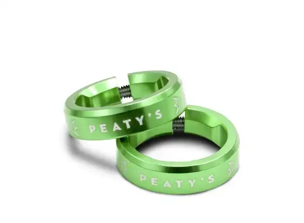 Peaty's Monarch Lock Ring objímka gripu Emerald