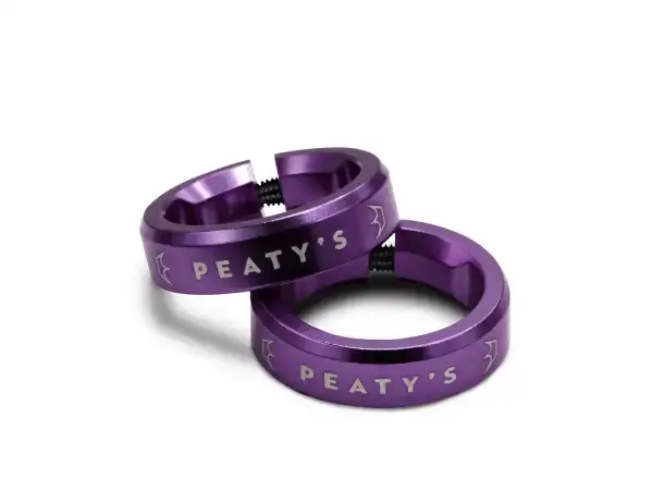 Peaty's Monarch Lock Ring objímka gripu Violet