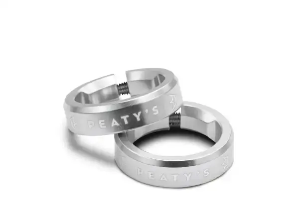 Peaty's Monarch Lock Ring objímka gripu Silver