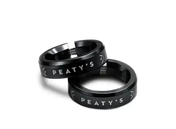 Peaty's Monarch Lock Ring objímka gripu Black