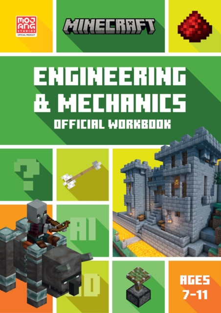 Minecraft STEM Engineering and Mechanics - Official Workbook (Collins KS2)(Paperback / softback)