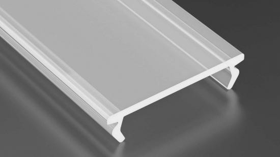 LEDLabs Stínidlo pro LED profil LUMINES DOUBLE PMMA matný 2,02 m