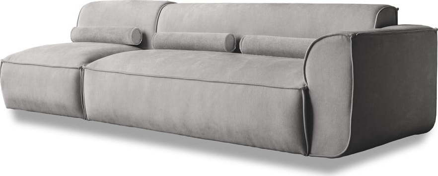 Světle šedá lenoška (pravý roh) Flex Felix – Miuform