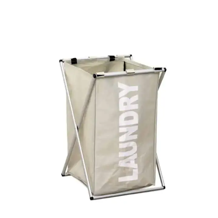 Tempo Kondela Látkový koš na prádlo LAUNDRY TYP 1 - šedobéžová