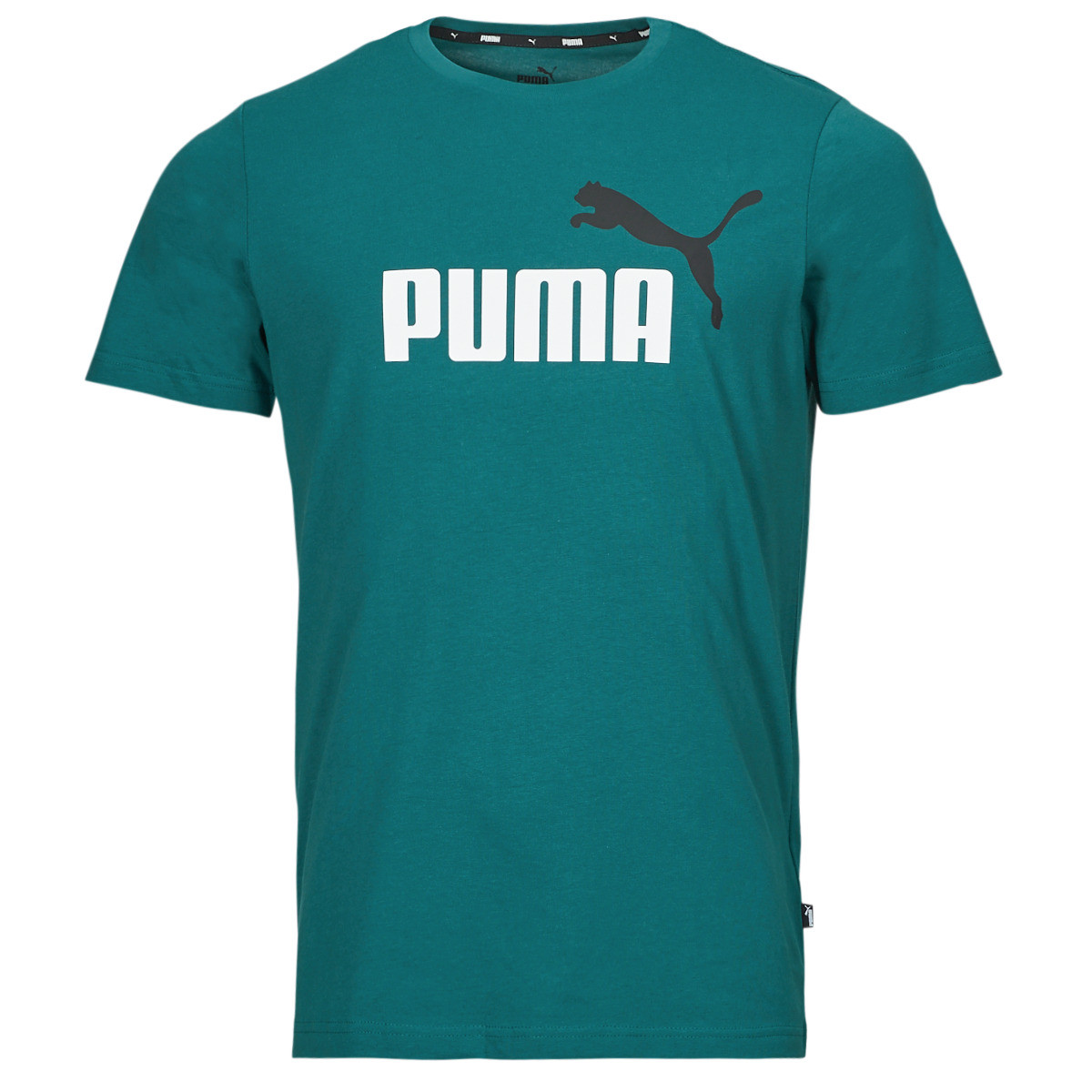 Puma  ESS+ 2 COL LOGO TEE  Modrá