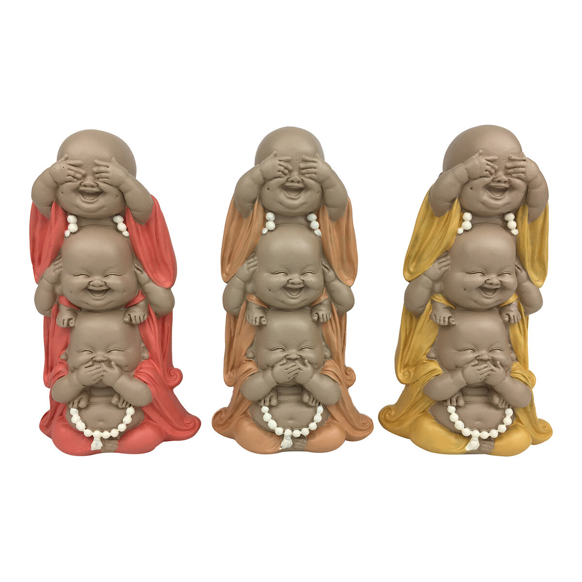 Signes Grimalt  Monks See Not Hear Speak 3U  ruznobarevne