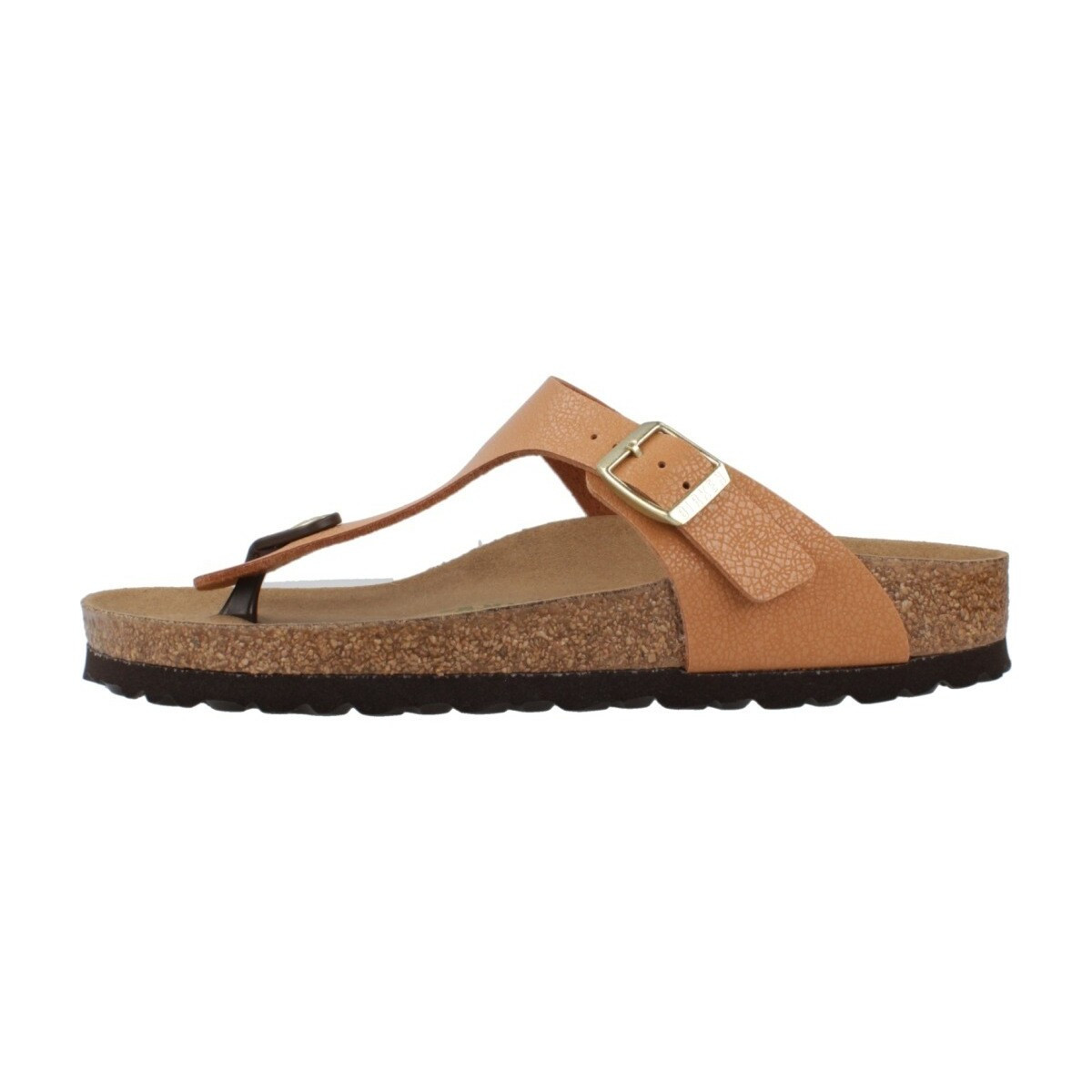 Birkenstock  GIZEH BIRKO-FLOR NUBUCK  Hnědá