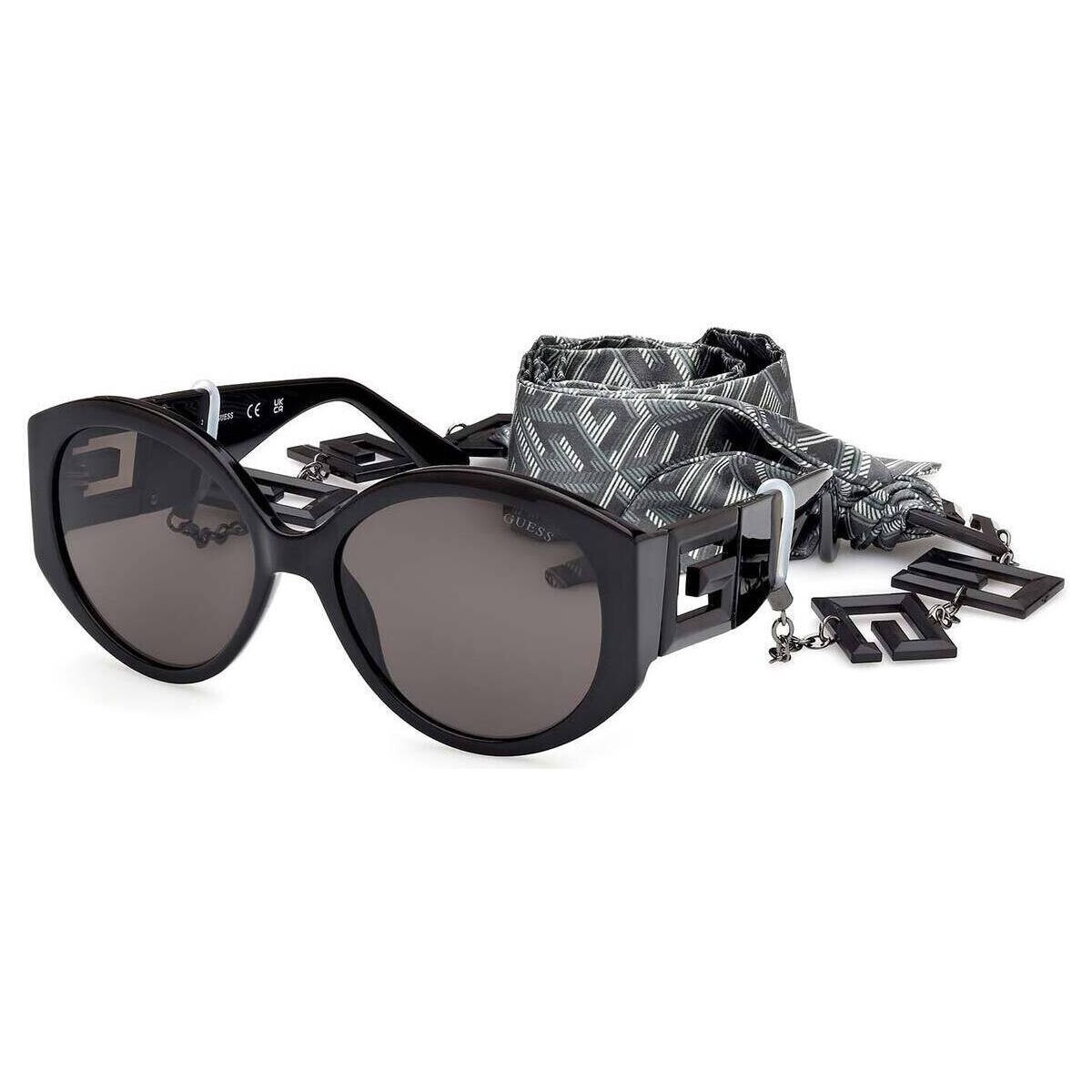 Guess  Occhiali da Sole  GU7917/S 01A con Catena  Černá