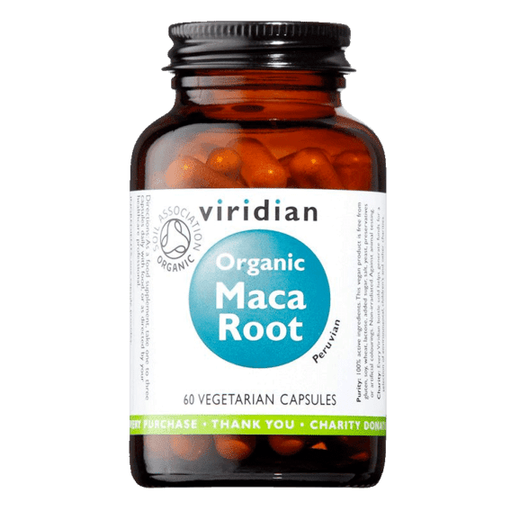 Viridian Maca Root 60 kapslí Organic