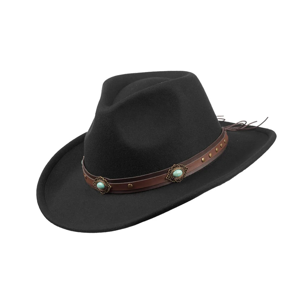 Klobouk australský Scippis Rockwell - černý, S/M