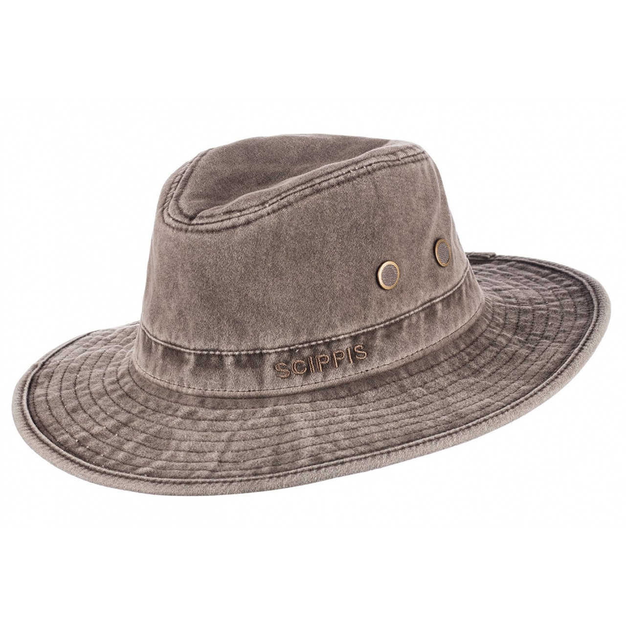 Klobouk outdoor Scippis Sonora - hnědý, S/M