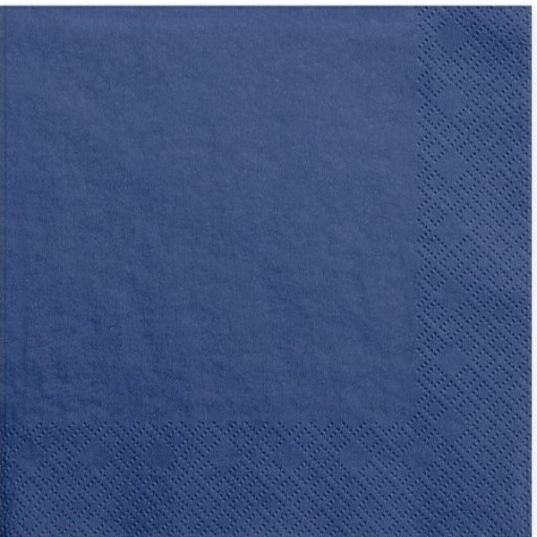 Ubrousky papírové banketové Navy Blue 13 x 13 cm 20 ks