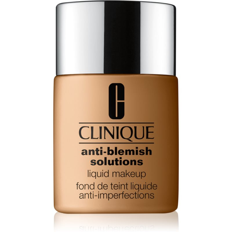 Clinique Anti-Blemish Solutions™ Liquid Makeup krycí make-up pro mastnou pleť se sklonem k akné s dlouhotrvajícím efektem CN 40 Cream Chamois 30 ml