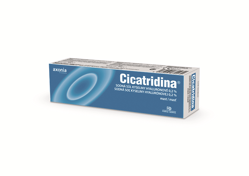 Cicatridina mast | léčba ran, každodenní perianální hygiena