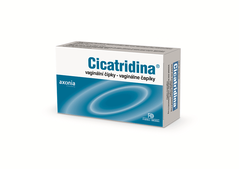 Cicatridina | vaginální čípky