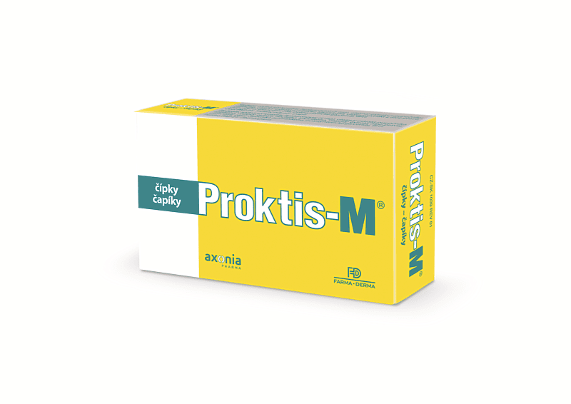 Proktis-M čípky | pomocná léčba po proktologické operaci