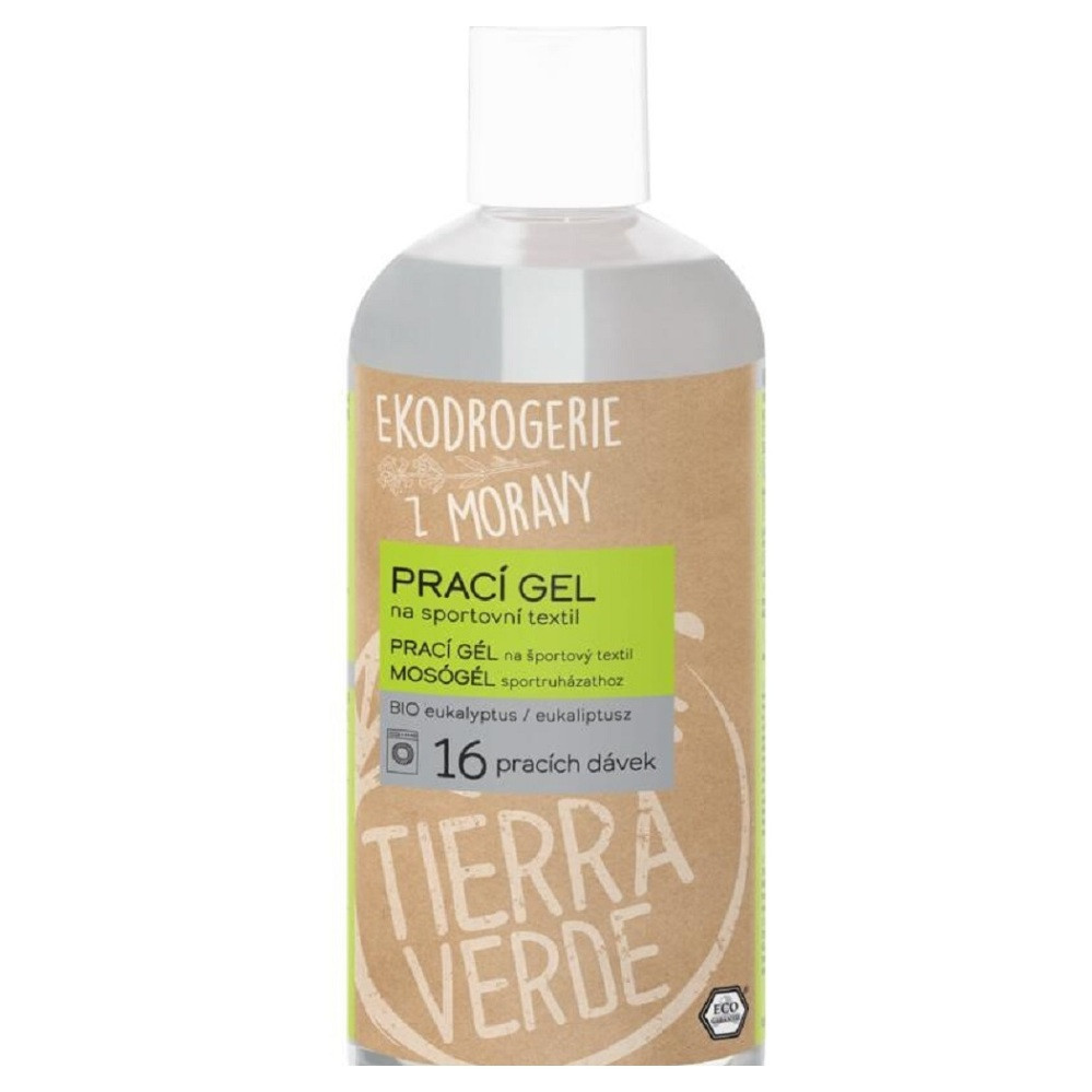 TIERRA VERDE Prací gel na funkční textil s BIO eukalyptem 500 ml