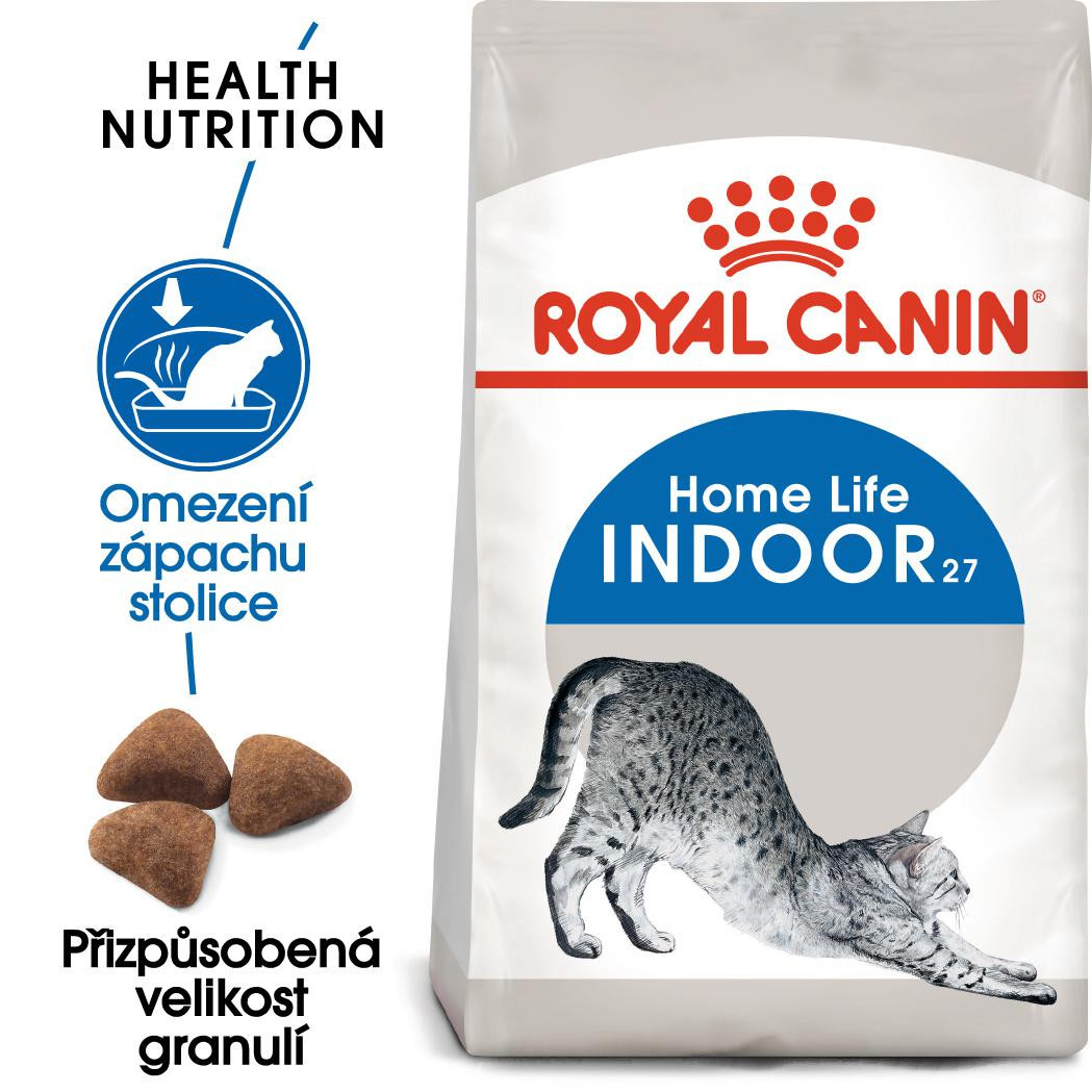 Royal Canin INDOOR  - granule pro kočky žijící uvnitř - 4kg