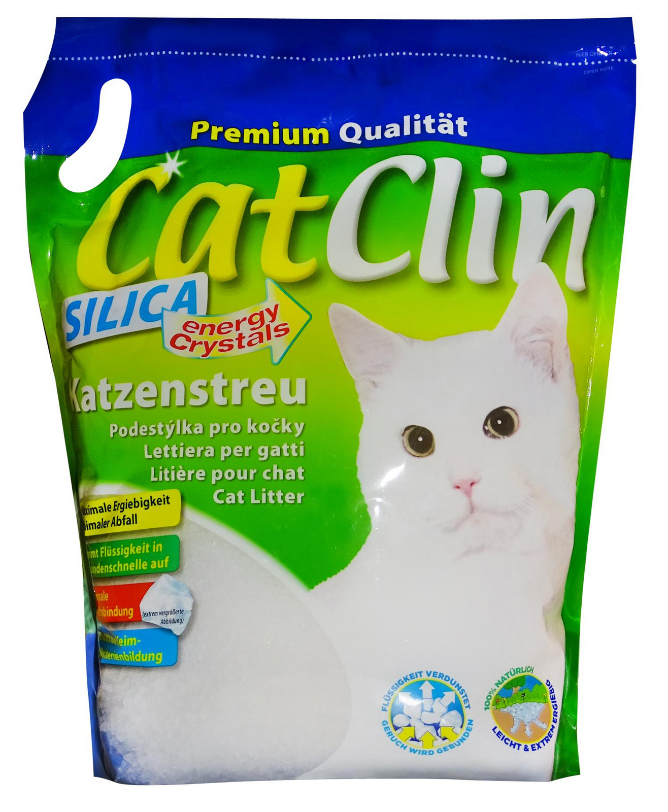 Kočkolit  CATCLIN - 4l/ 8ks