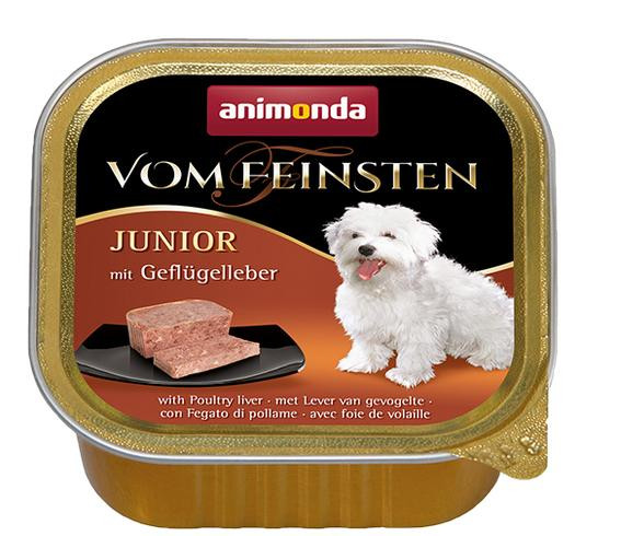 ANIMONDA dog paštika  JUNIOR - s drůbežími játry