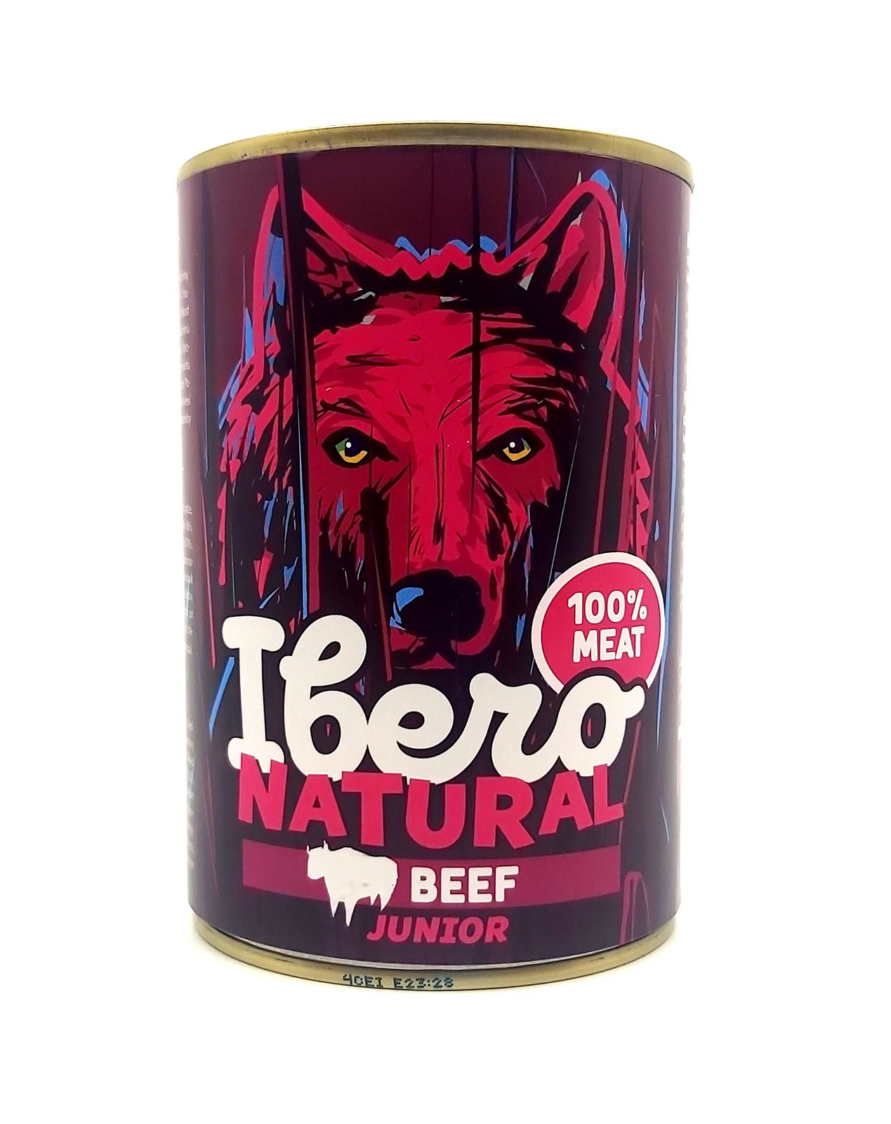 Ibero NATURAL dog konz.    JUNIOR  beef - 4x400g