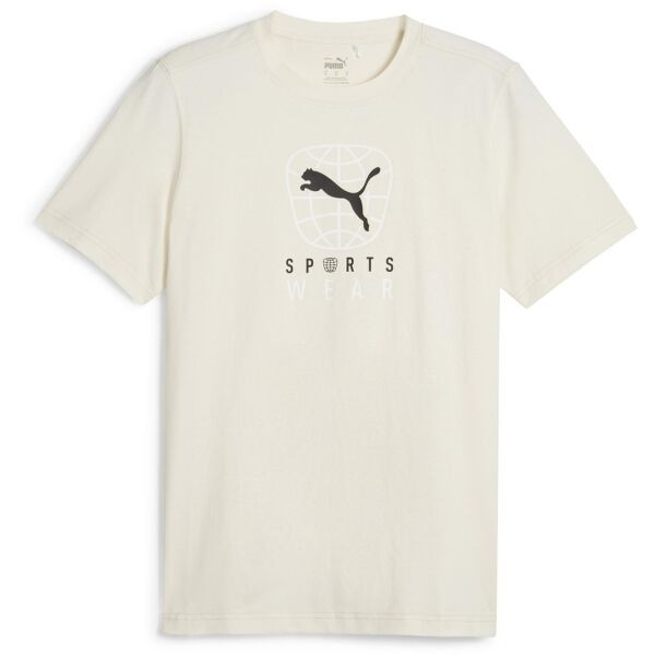 Puma BETTER SPORTSWEAR  TEE Pánské triko, béžová, velikost