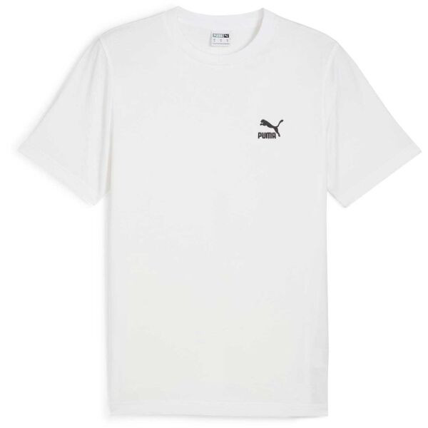 Puma CLASSICS SMALL LOGO TEE Pánské triko, bílá, velikost