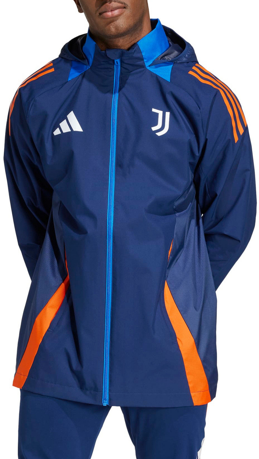 Bunda s kapucí adidas JUVE AW JKT