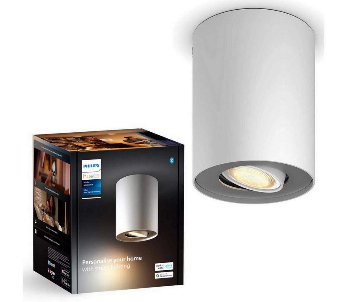 Philips Philips - LED Stmívatelné bodové svítidlo Hue PILLAR 1xGU10/4,2W/230V bílá
