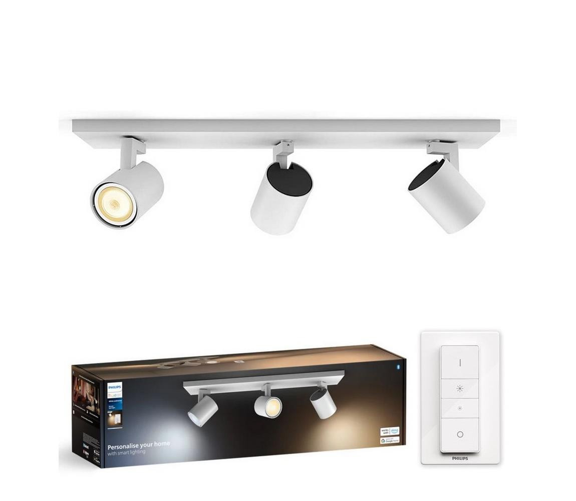 Philips Philips - LED Stmívatelné bodové svítidlo Hue RUNNER 3xGU10/4,2W/230V + DO bílá