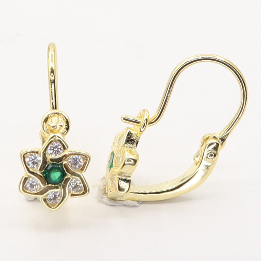 Stříbrné náušnice 109214