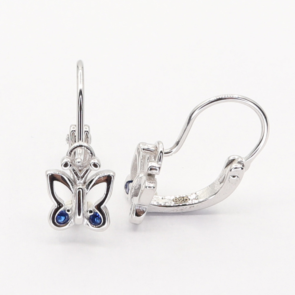 Stříbrné náušnice 109219