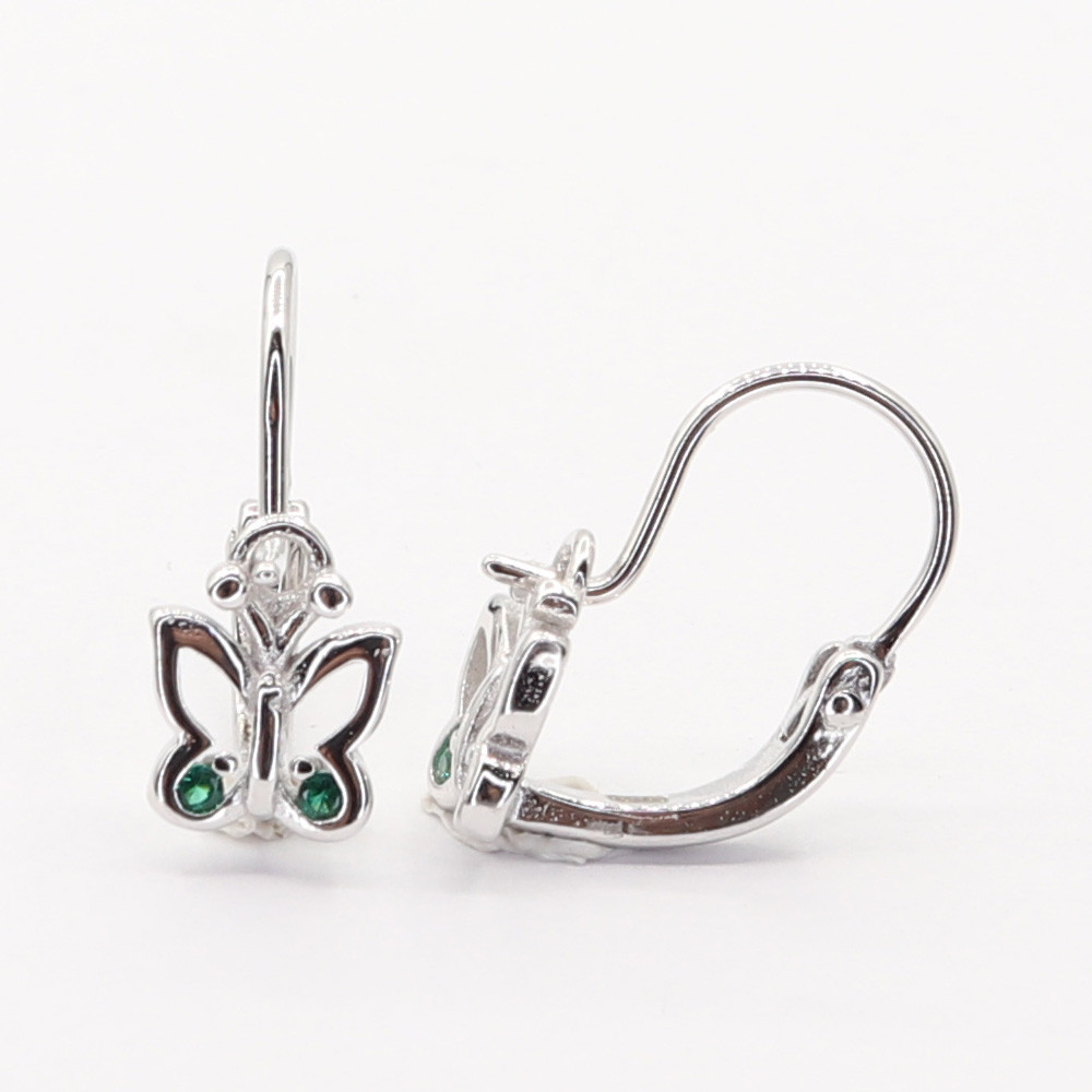 Stříbrné náušnice 109220