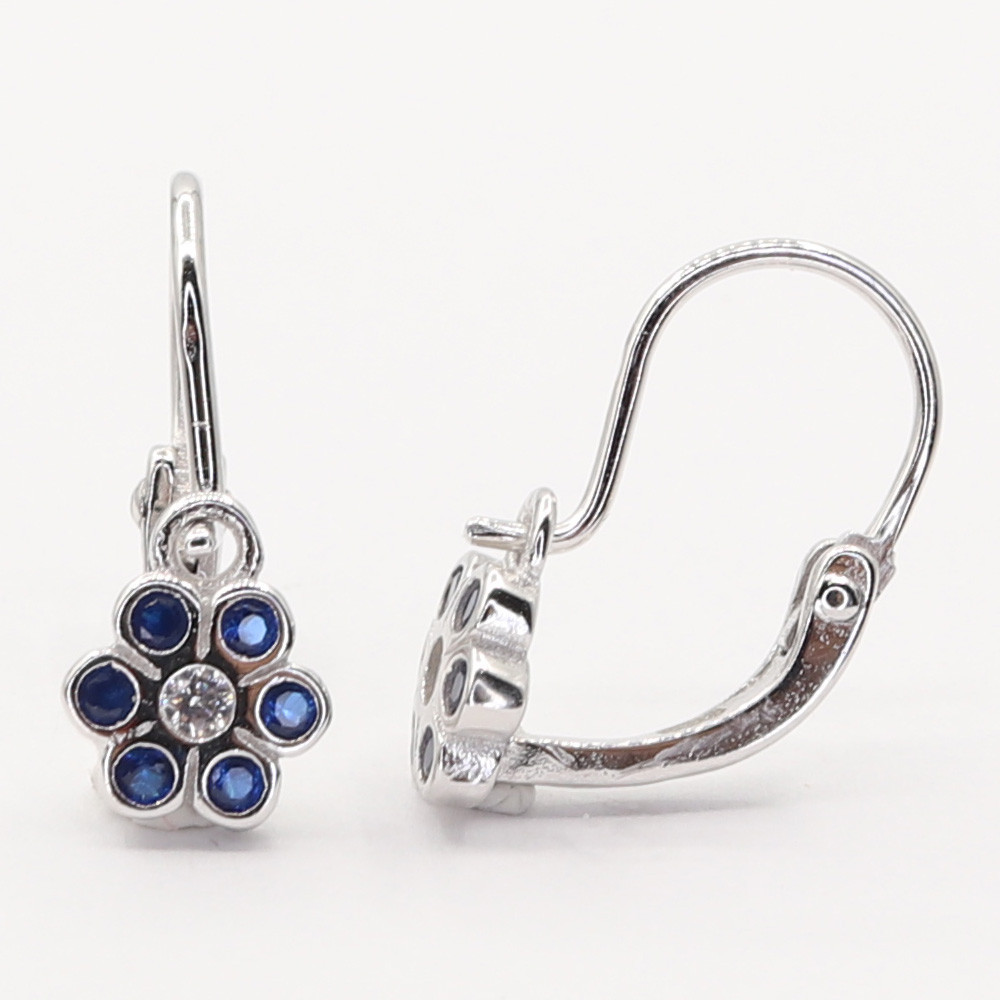 Stříbrné náušnice 109223