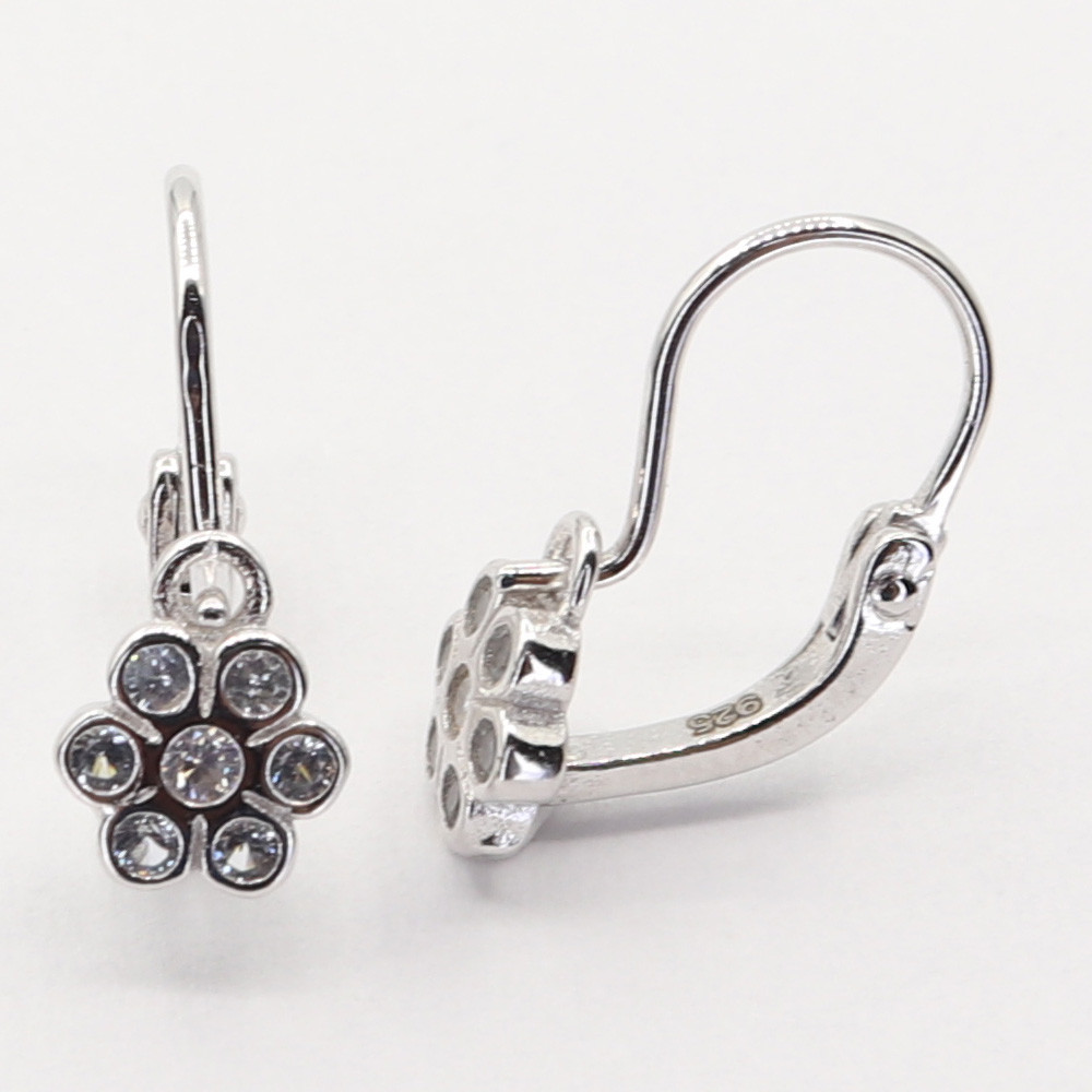 Stříbrné náušnice 109224