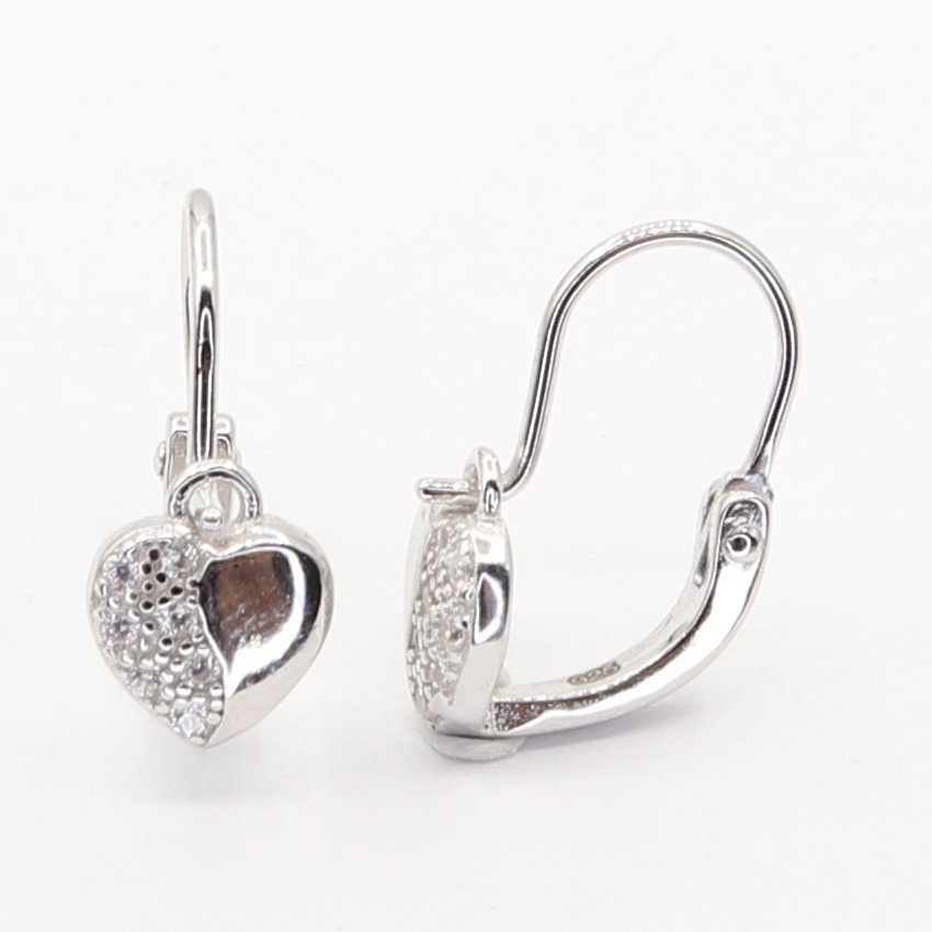 Stříbrné náušnice 109241