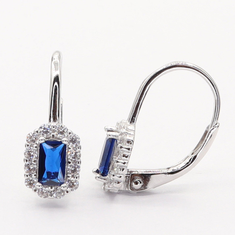 Stříbrné náušnice 109311